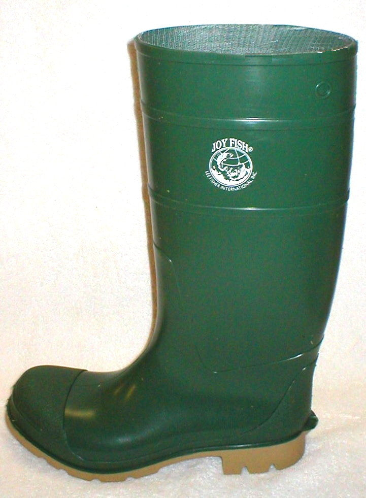 Joy Fish Commercial Fishing Boots - US 9 Green