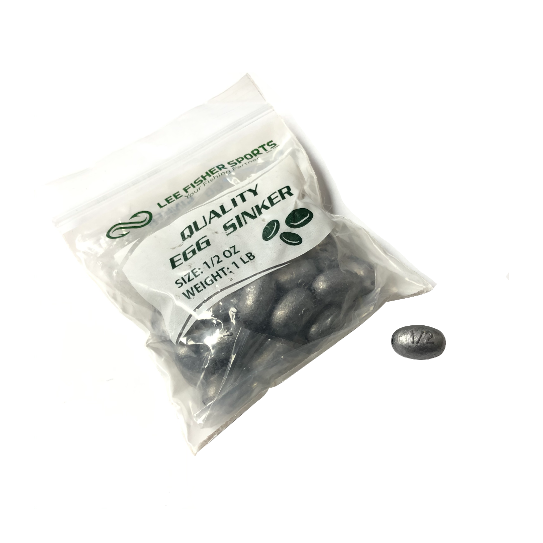 Joy Fish Egg Sinkers - 1 LB Package  Lee Fisher Sports – Lee Fisher Sports